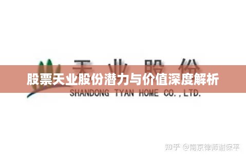 股票天业股份潜力与价值深度解析